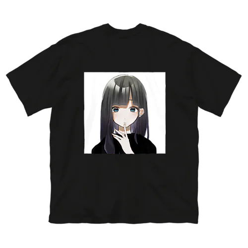 黒髪女子 Big T-Shirt