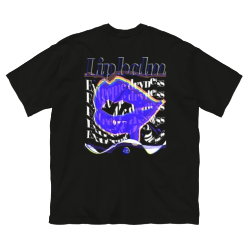 唇ブチ切れ (dark) Big T-Shirt