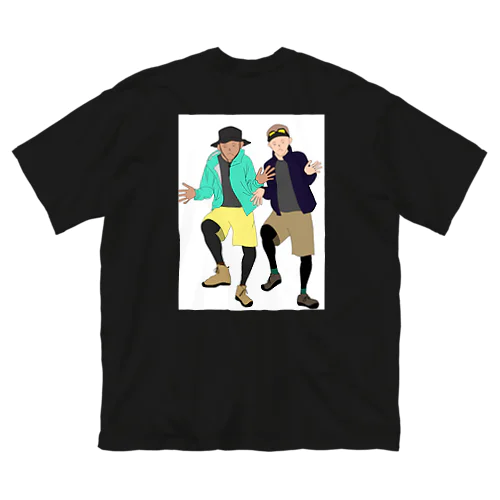 へのへのもへじキャンパー Big T-Shirt