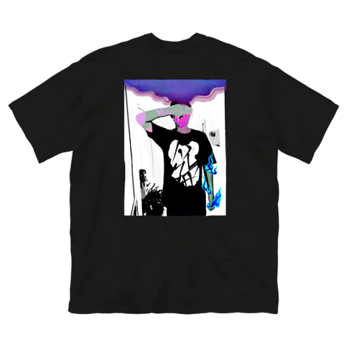 ハイカラクサ　P Big T-Shirt