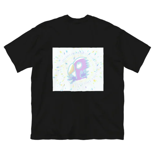 キラキラのトリ Big T-Shirt