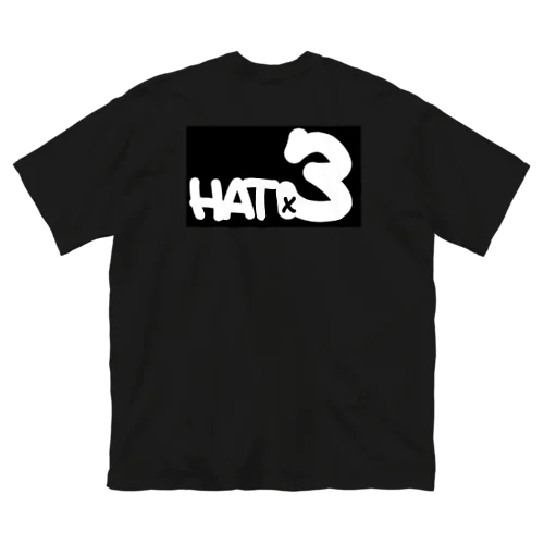 Hat×3 ビッグシルエットTシャツ