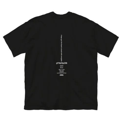 tunaganaruno logo ビッグシルエットTシャツ