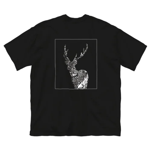 DEER 609 Black ビッグシルエットTシャツ