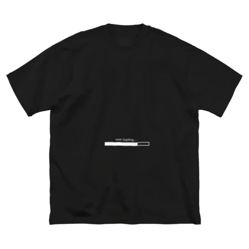 now loading...(白文字) Big T-Shirt