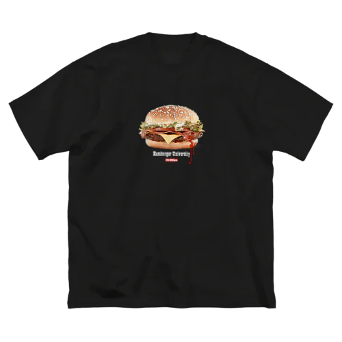 COLORS&co ハンバーガーユニバーシティ ビッグシルエットTシャツ