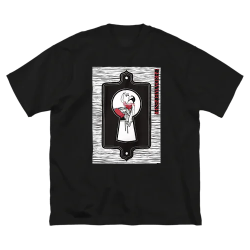 GERDA  "key hole" ビッグシルエットTシャツ