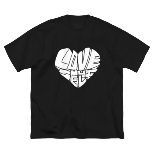 LOVE my SELF (bk) ビッグシルエットTシャツ