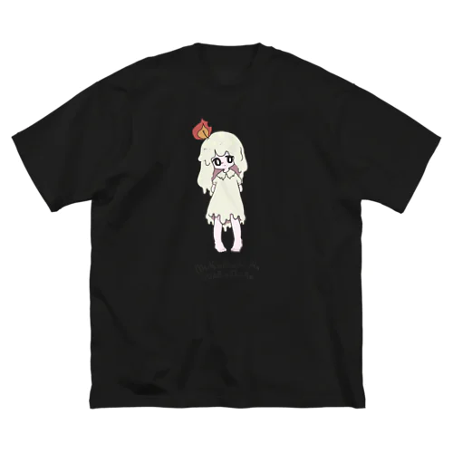 蝋燭ちゃん ビッグシルエットTシャツ