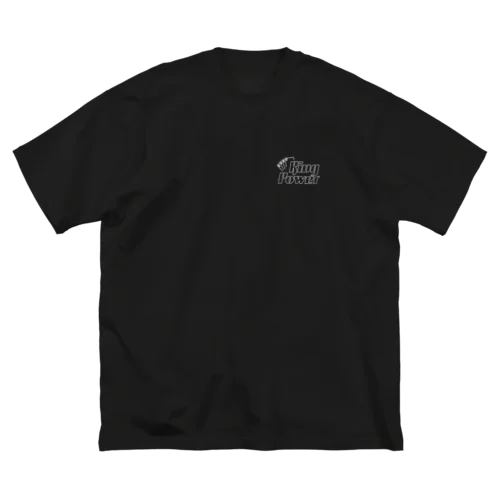 KingPower ラインロゴ黒Tシャツ Big T-Shirt