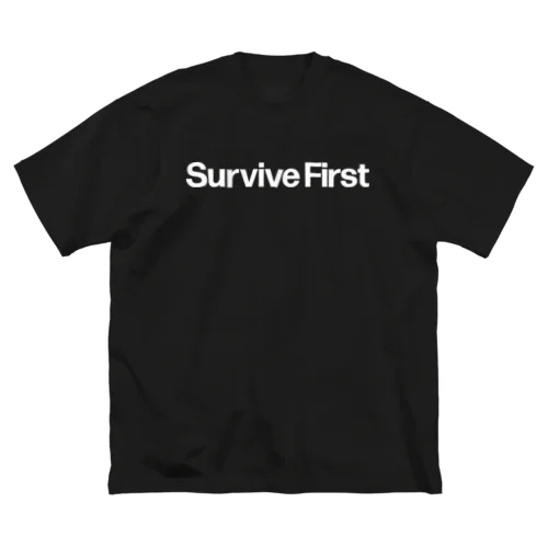 Survive First ビッグシルエットTシャツ