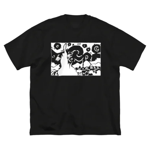 星月夜（ほしづきよ、英語: The starry night） ビッグシルエットTシャツ