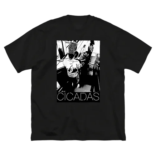 CICADAS公式2 エレベーター ビッグシルエットTシャツ