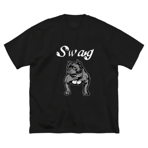 ピットブル　Swag ビッグシルエットTシャツ