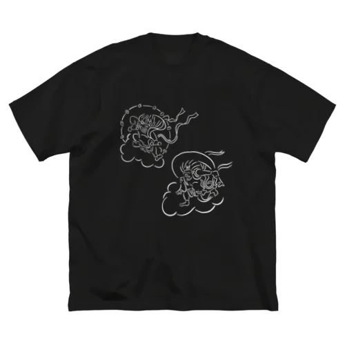 ふうじん＆らいじん ビッグシルエットTシャツ