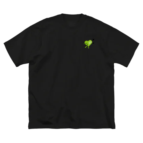 II HEART SST【GREEN】 Big T-Shirt