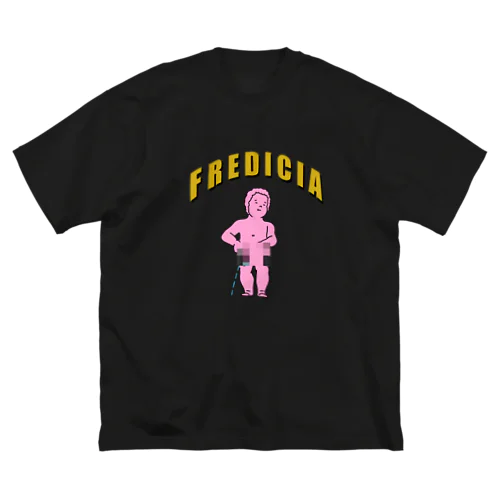 【<fredicia.(フレディシア)】ブリュッセルの小便小僧くん ビッグシルエットTシャツ