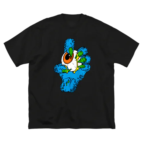 Monsterhand　Blue Big T-Shirt