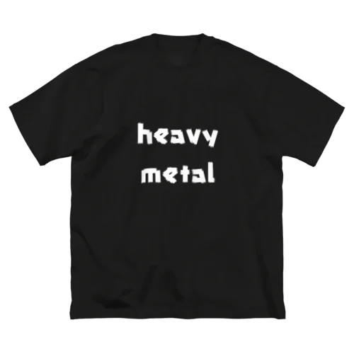 heavy metal  ビッグシルエットTシャツ