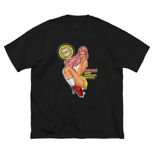 ROLLER姉さん ビッグシルエットTシャツ