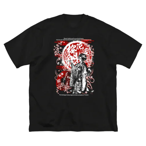 桜花魁漫 ビッグシルエットTシャツ