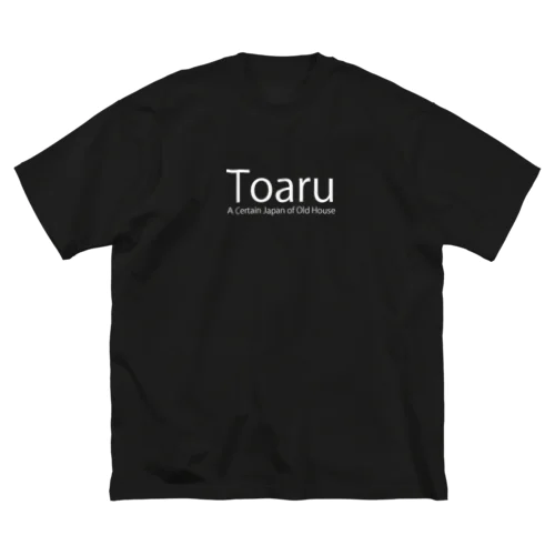 toaru black ビッグシルエットTシャツ