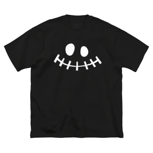 ハロウィンのどくろ ビッグシルエットTシャツ