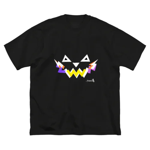 ..Yourself 白ﾊﾛｳｨﾝ22 ビッグシルエットTシャツ