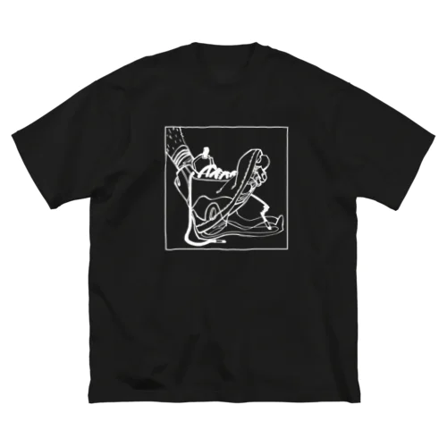 Borzuk02 ビッグシルエットTシャツ