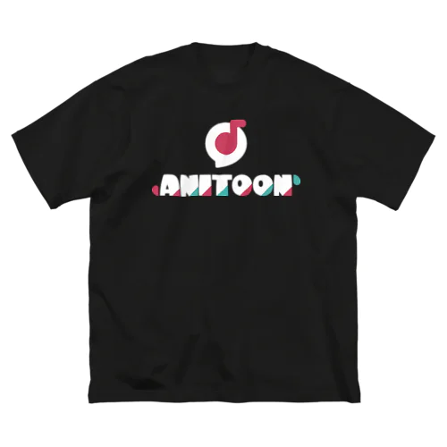 ANITOON_BIGロゴ② ビッグシルエットTシャツ