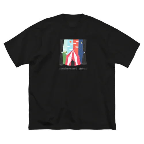 synchronized circus ビッグシルエットTシャツ