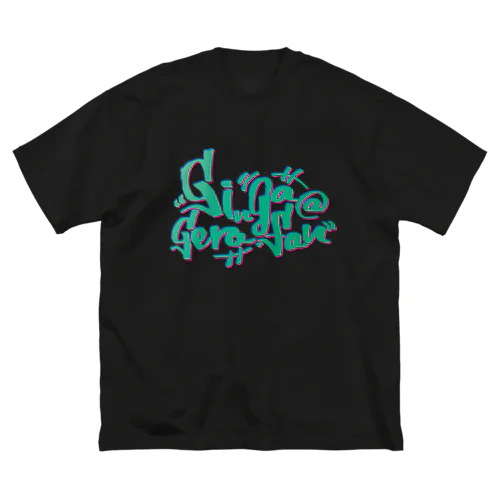 ヤマトパンクスの銀河巡礼概論番組オーバーサイズTシャツ（ブラック） ビッグシルエットTシャツ