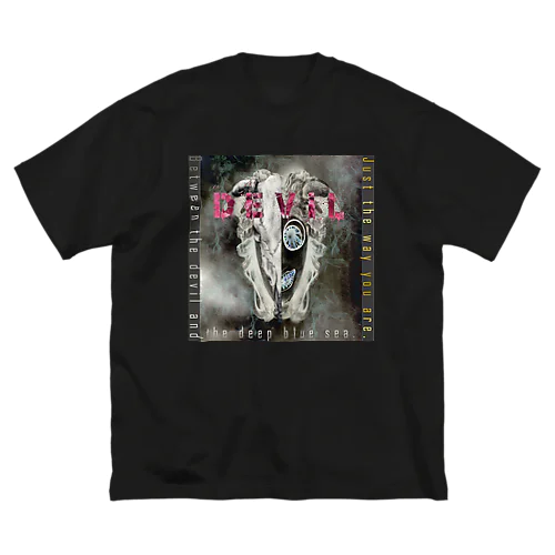 DEVIL　「Just the way you are .」 ビッグシルエットTシャツ