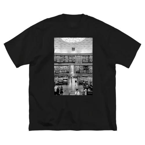 図書館 ビッグシルエットTシャツ