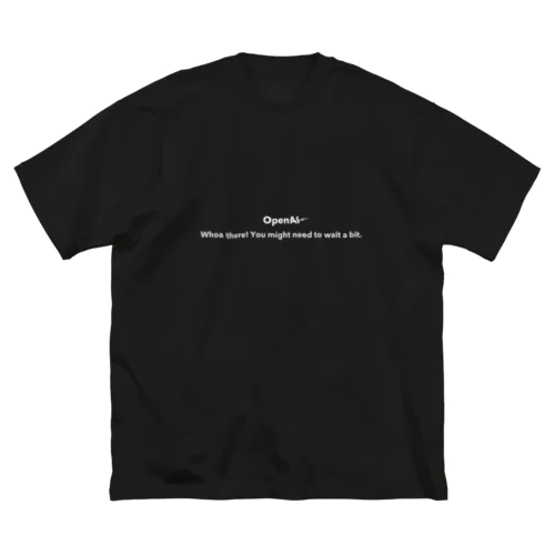 ChanoGPT ビッグシルエットTシャツ