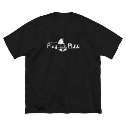 play plate ビッグシルエットTシャツ