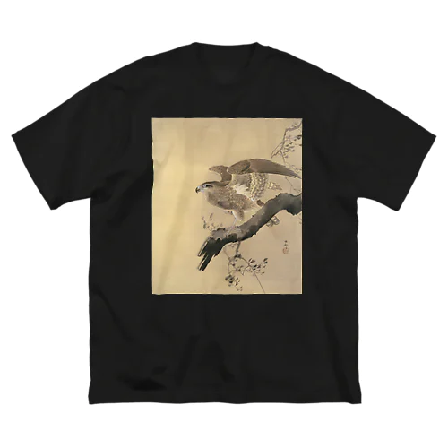 小原古邨　鷹　Ohara Koson / Falcon ビッグシルエットTシャツ