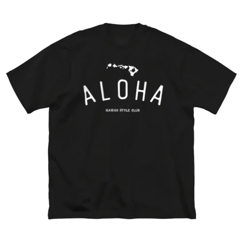 ALOHA ISLANDS  WHT LOGO Big T-Shirt