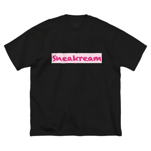 ストロベリーアイスクリームスニーカー ビッグシルエットTシャツ