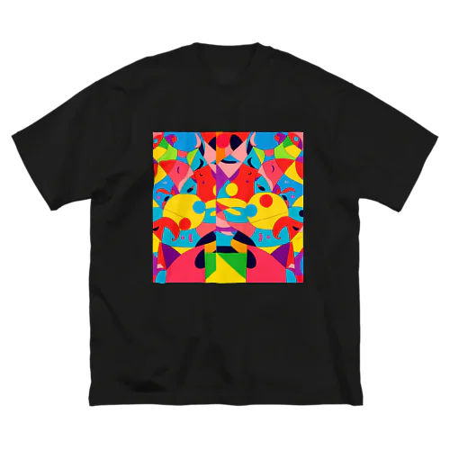 ビビットdeカラフル Big T-Shirt