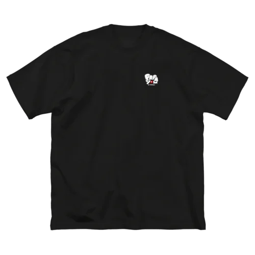 ぱぱゆー小ロゴビッグシルエットTシャツ 루즈핏 티셔츠