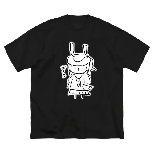 GGGGG ファンアート　ポエムン ビッグシルエットTシャツ