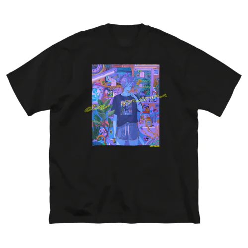 de mon. ビッグシルエットTシャツ