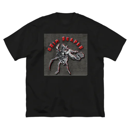 Grim Reaperー鎧を着た死神 ビッグシルエットTシャツ