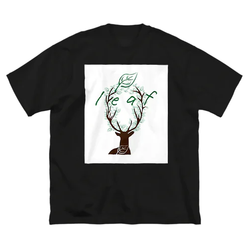 鹿leaf Big T-Shirt