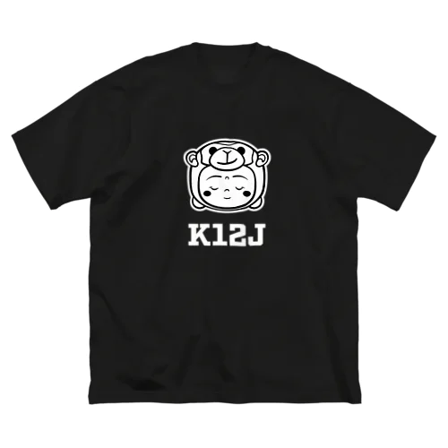 着ぐるみ 申地蔵　ｰ顔T BKｰ Big T-Shirt