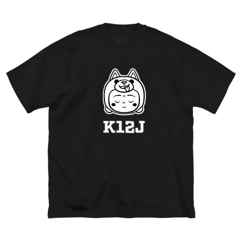 着ぐるみ 戌地蔵　ｰ顔T BKｰ Big T-Shirt