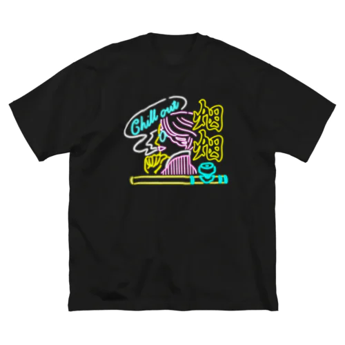 NEON烟烟 ビッグシルエットTシャツ