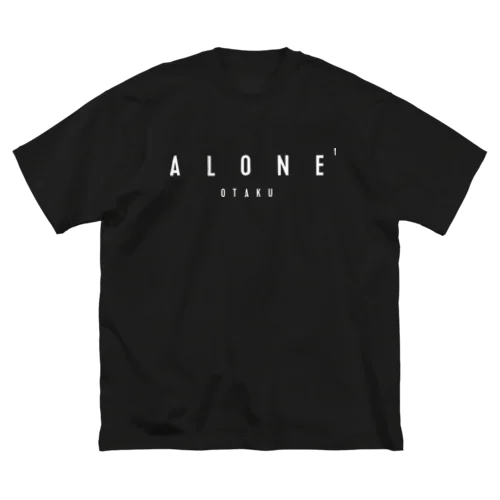 ALONE OTAKU ビッグシルエットTシャツ