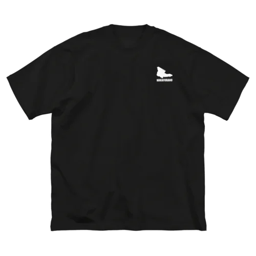 NAKAFURANO ワンポイントロゴ 白/左胸ver. ビッグシルエットTシャツ